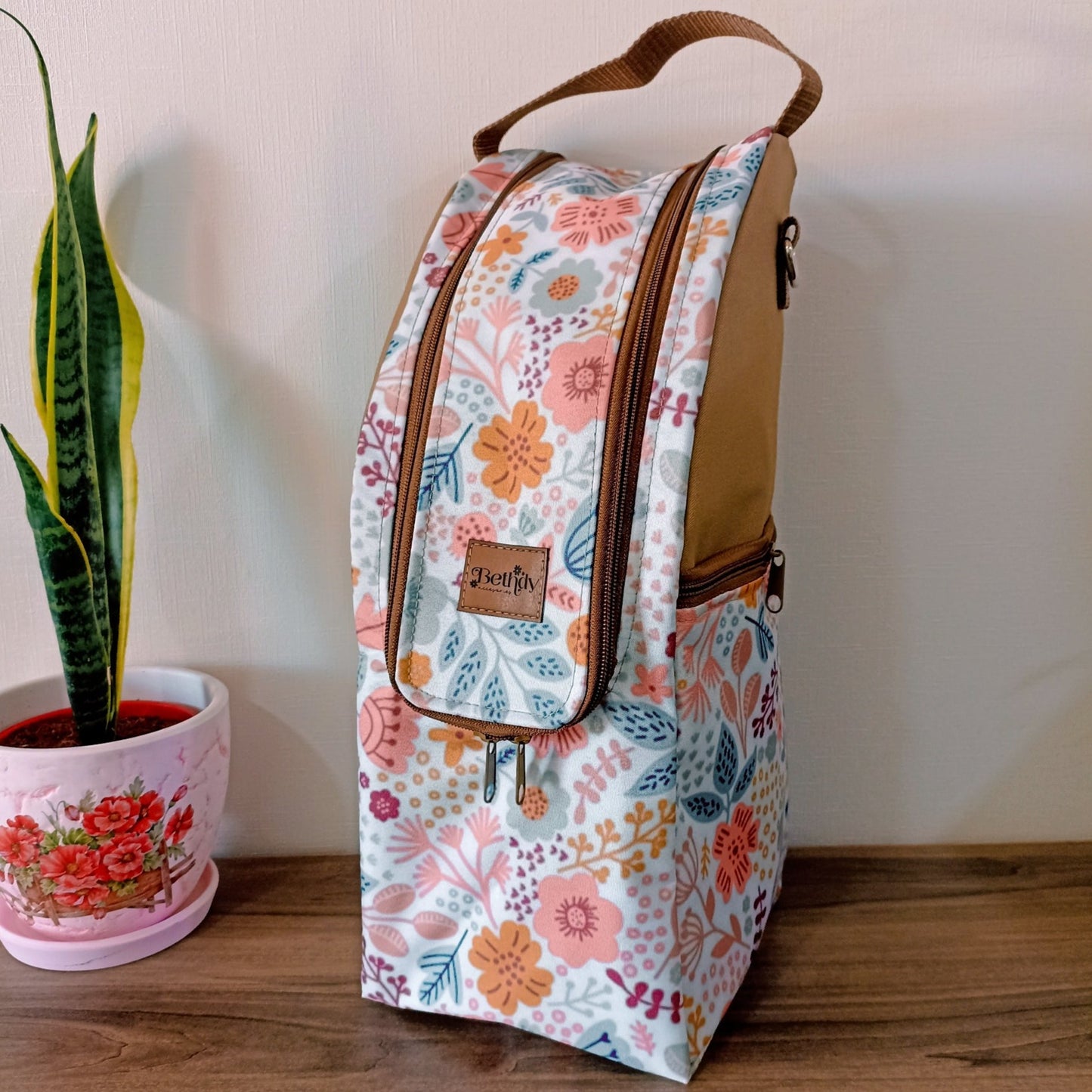 Bolso Matero Mily Floral Pastel