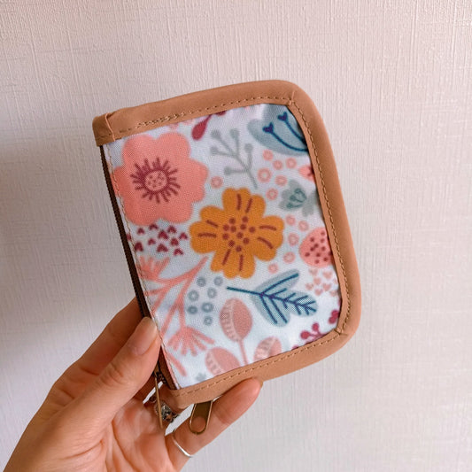 Mini Billetera Beth Floral Pastel